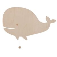 Baby's Only Wandlamp walvis Wonder - Bruin