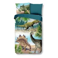 Good Morning Dekbedovertrek Katoen Dino multi